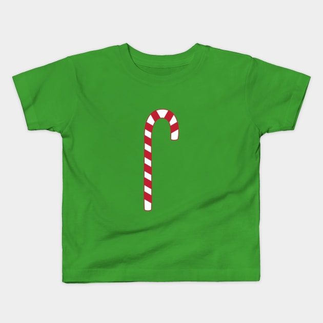 Candy Cane Kids T-Shirt by tjasarome